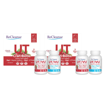 Prairie Naturals [2 for Deal] 프레리 내추럴스 ReCleanse UT Cran-Biotic 요로 지원 키트 | 매일 업데이트되는 특가 상품 | VITASHOP