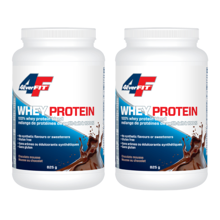 Prairie Naturals [2 for Deal] EverFit 100% Natural Whey Protein Chocolate Mousse 825 g | 매일 업데이트되는 특가 상품 | VITASHOP