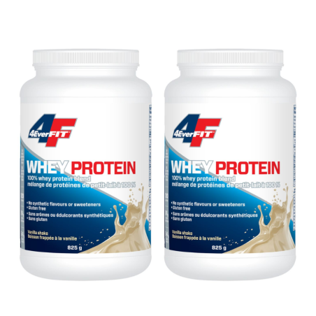 Prairie Naturals [2 for Deal] 4EverFit 100% Natural Whey Protein Vanilla Shake 825 g | Unbeatable Prices, Daily Deals | VITASHOP