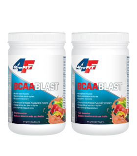 Prairie Naturals [2 for Deal] 4EverFit BCAA Blast - Advanced Electrolyte Matrix - Fruit Quencher 315 g | Unbeatable Prices, Dail