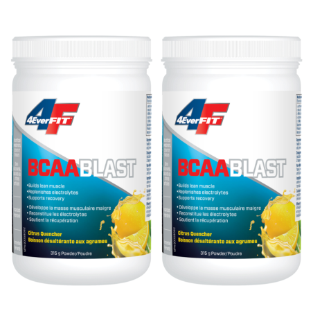 Prairie Naturals [2 for Deal] 4EverFit BCAA Blast - Advanced Electrolyte Matrix - Citrus Quencher 315 g | 매일 업데이트되는 특가 상품 | VITA