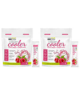 Prairie Naturals Collagène marin rafraîchissant - Pluie de framboises 6.4g x 15