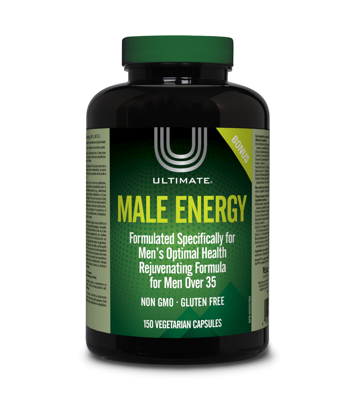 Ultimate 울티메이트 Ultimate Male Energy 150 베지 캡슐 보너스 사이즈 | 매일 업데이트되는 특가 상품 | VITASHOP