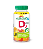 Jamieson 维生素 D 1,000 IU 软糖 - 超值装 130 粒 | 每日最低价，每日特价 | VITASHOP