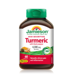 Jamieson 고흡수 강황과 후추 4,000mg (생 허브) 60캡슐 | 매일 업데이트되는 특가 상품 | VITASHOP