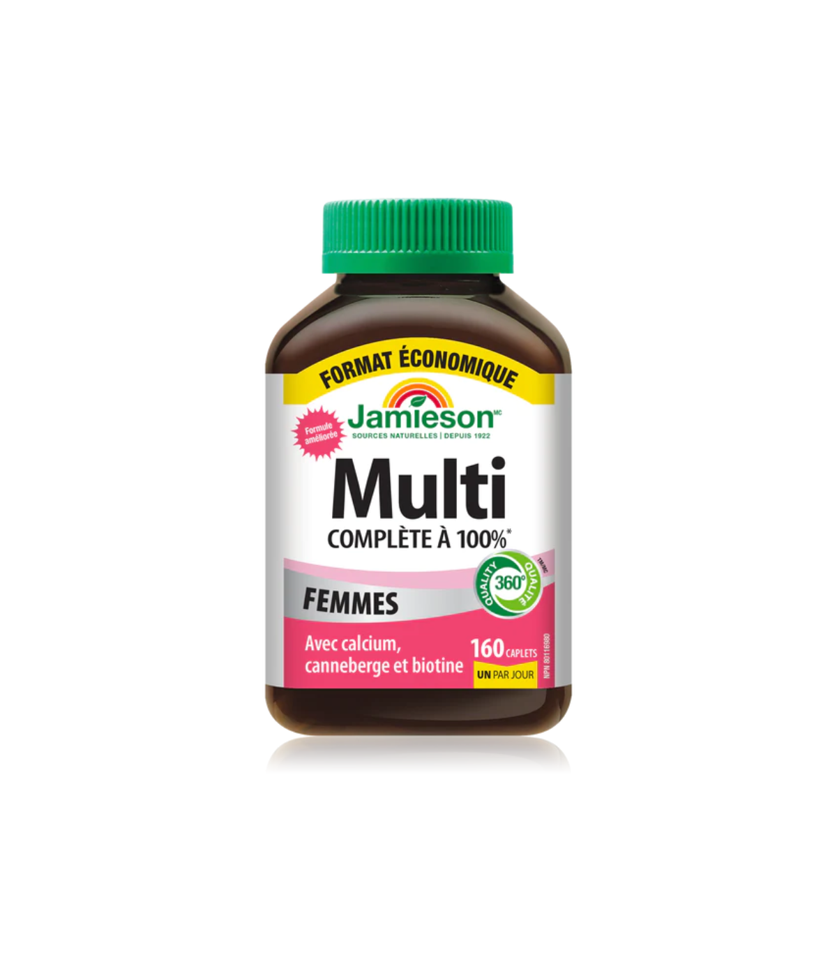 Jamieson 100% Complete Multi Women - VALUE SIZE 160 Capsules | Meilleur prix du jour, Bonnes affaires du jour | VITASHOP