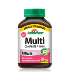 Jamieson 100% Complete Multi Women - VALUE SIZE 160 Capsules | 每日最低价，每日特价 | VITASHOP