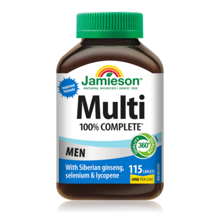 Jamieson 100% Complete Multi Men 115 Capsules | 每日最低价，每日特价 | VITASHOP
