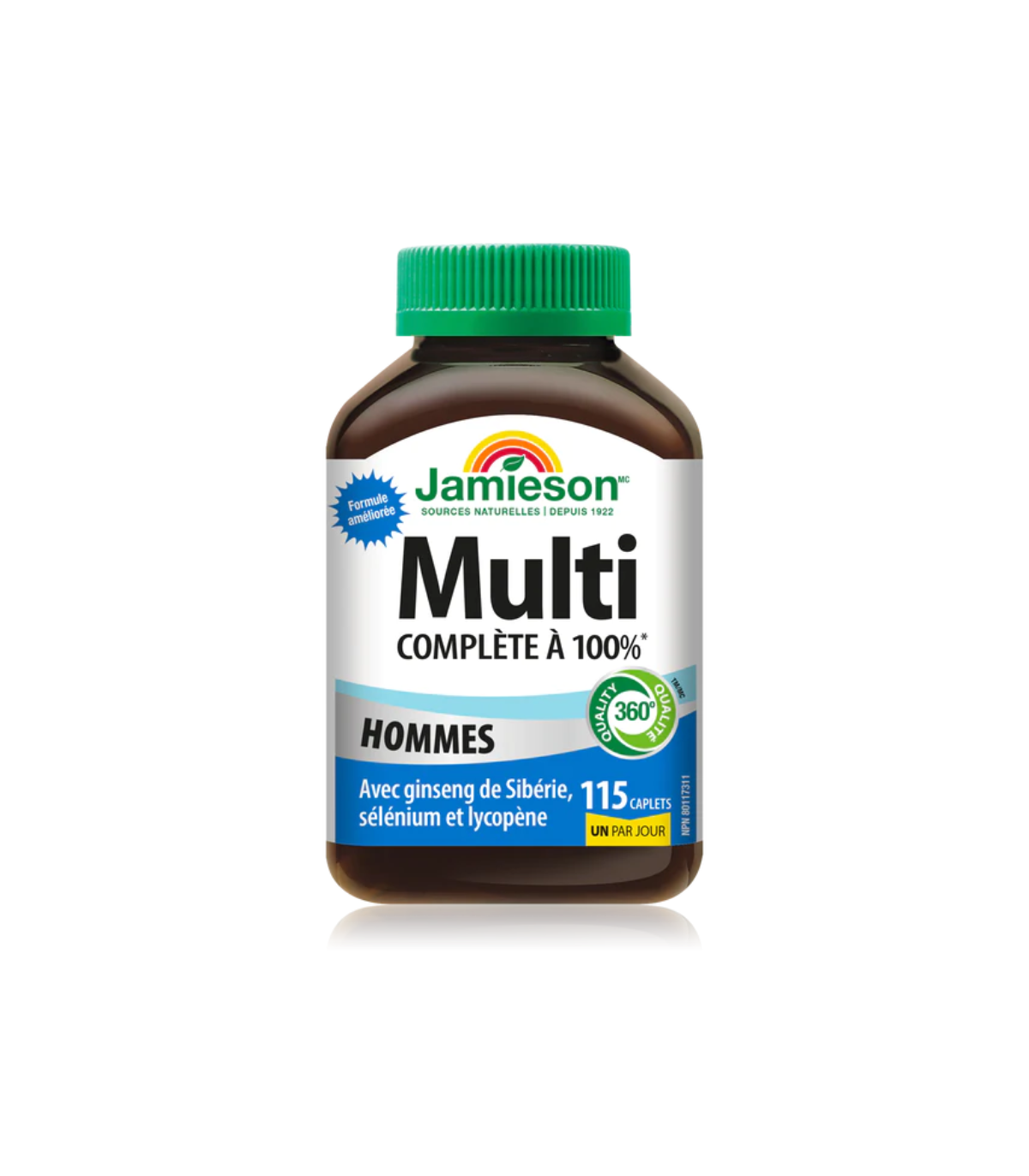 Jamieson 100% Complete Multi Men 115 Capsules | Meilleur prix du jour, Bonnes Affaires du jour | VITASHOP