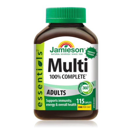 Jamieson 100% Complete Multi Adult 115 Capsules | 每日最低价，每日特价 | VITASHOP