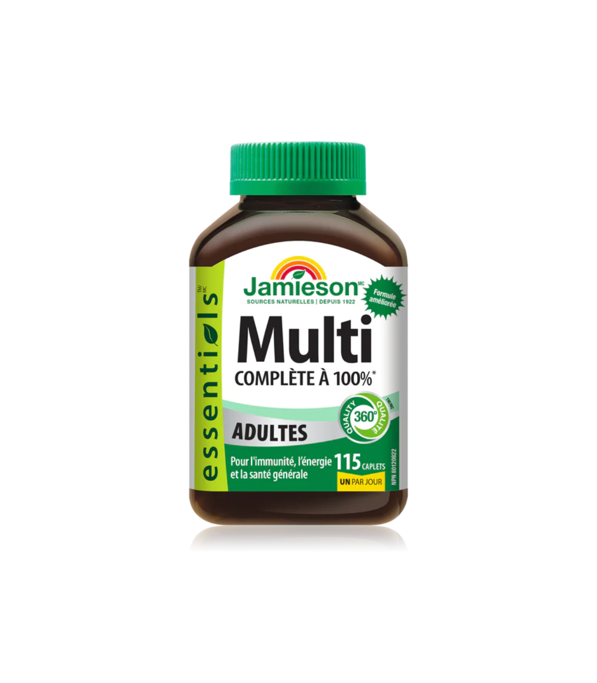 Jamieson 100% Complete Multi Adult 115 Capsules | Meilleur prix du jour, Bonnes affaires du jour | VITASHOP