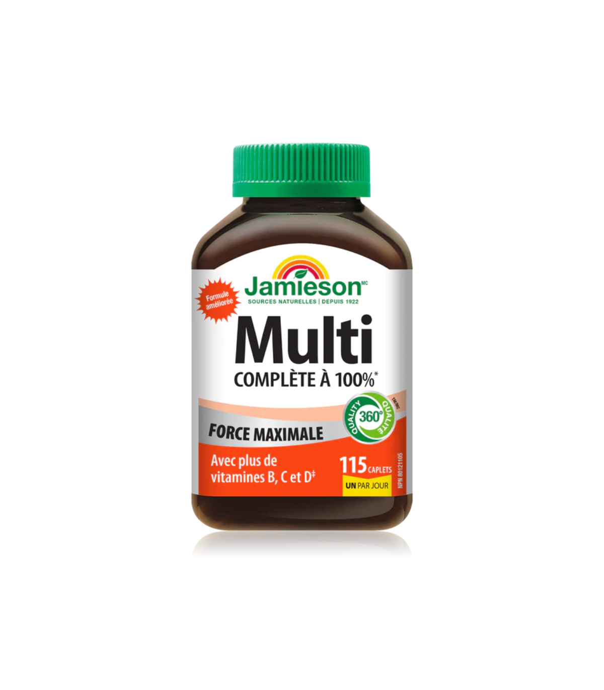 Jamieson 100% Complete Multi Max Strength 115 Capsules | Meilleur prix du jour, Bonnes Affaires du jour | VITASHOP