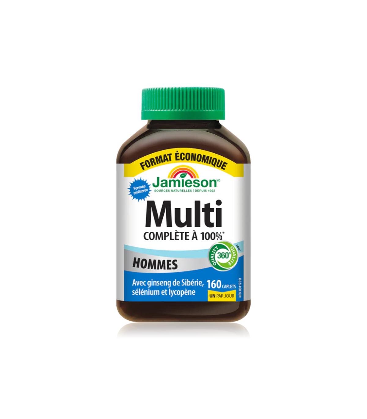 Jamieson 100% Complete Multi Men - VALUE SIZE 160 Capsules | Meilleur prix du jour, Bonnes affaires du jour | VITASHOP