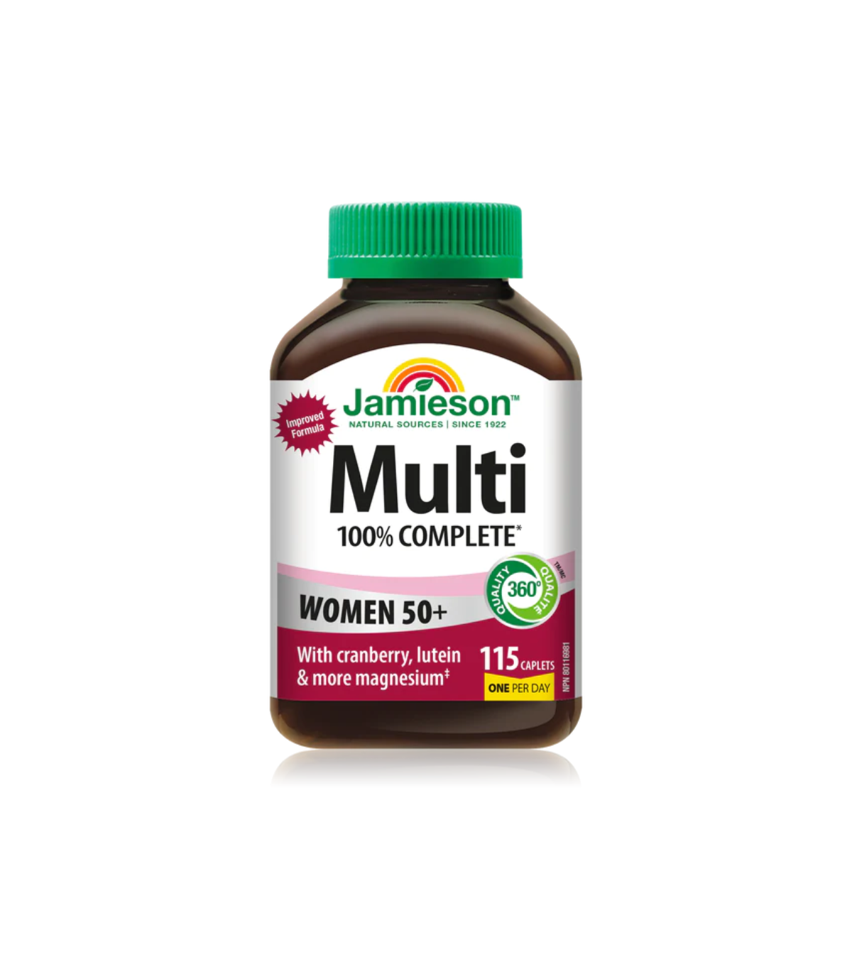 Jamieson 100% Complete Multi Women 50+ 115 Capsules | 每日最低价，每日特价 | VITASHOP