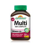 Jamieson 100% Complete Multi Women 50+ 115 Capsules | 每日最低价，每日特价 | VITASHOP