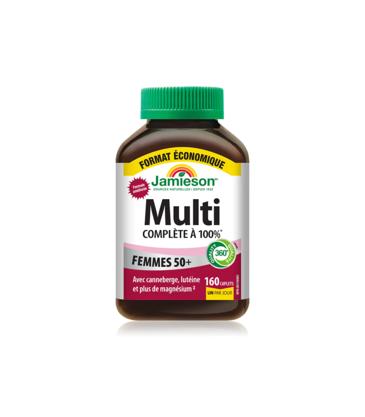 Jamieson 100% Complete Multi Women 50+ - VALUE SIZE 160 Capsules | Everyday Lowest Price, Daily Deals | VITASHOP