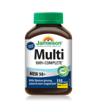 Jamieson 100% Complete Multi Men 50+ 115 Capsules | 每日最低价，每日特价 | VITASHOP