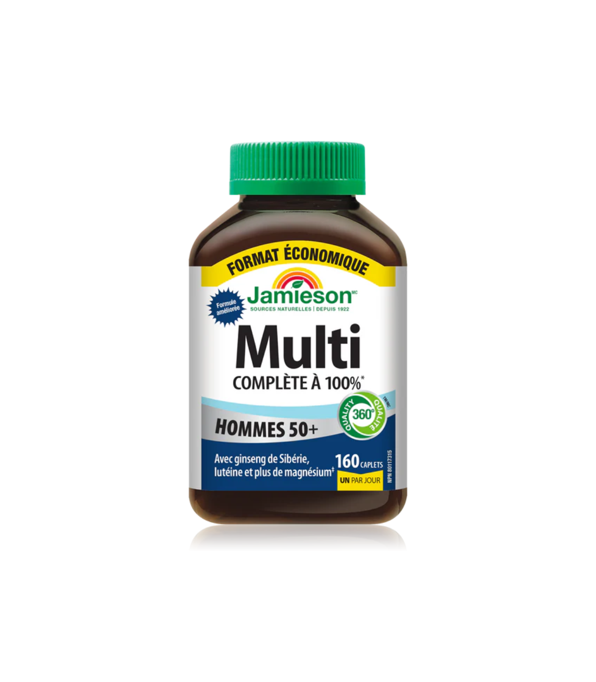 Jamieson 100% Complete Multi Men 50+ - VALUE SIZE 160 Capsules | Meilleur prix du jour, Bonnes affaires du jour | VITASHOP