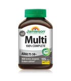 Jamieson 100% Complete Multi Adult 50+ 115 Capsules | 每日最低价，每日特价 | VITASHOP