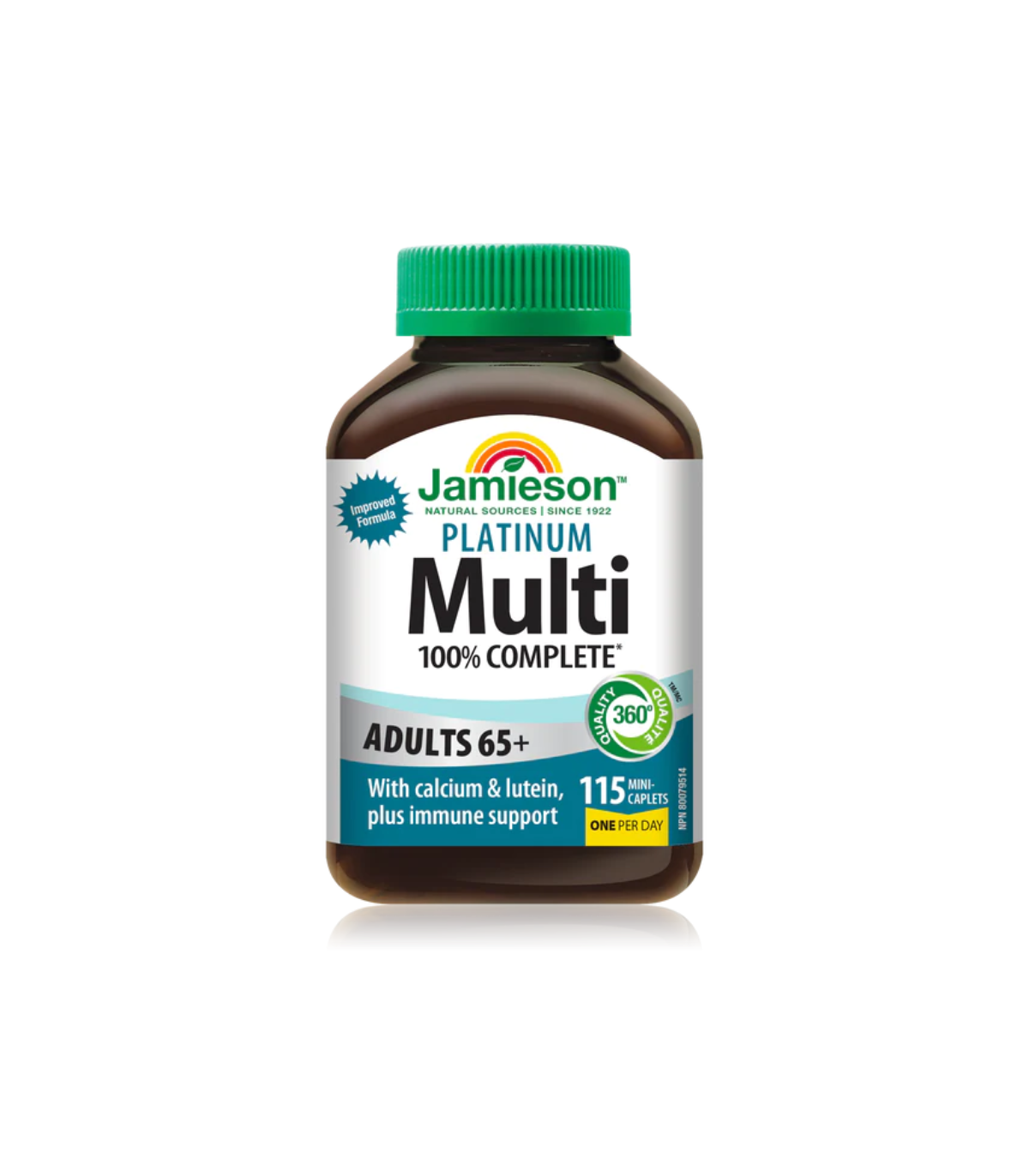 Jamieson 100% Complete Multi Platinum 115 Capsules | 每日最低价，每日特价 | VITASHOP