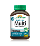 Jamieson 100% Complete Multi Platinum 115 Capsules | 每日最低价，每日特价 | VITASHOP