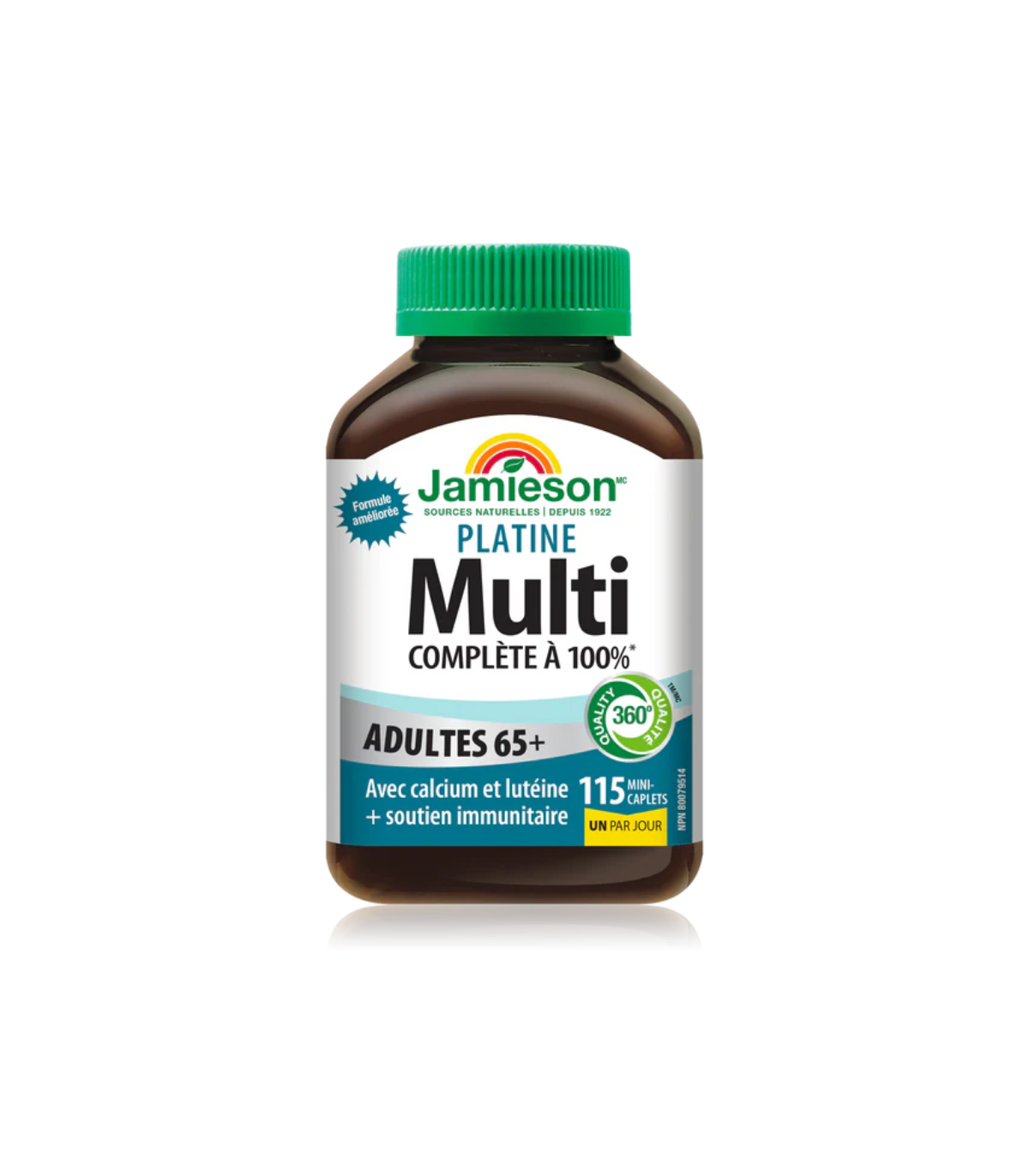 Jamieson 100% Complete Multi Platinum 115 Capsules | Meilleur prix du jour, Bonnes Affaires du jour | VITASHOP