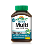 Jamieson 100% Complete Multi Platinum 115 Capsules | Meilleur prix du jour, Bonnes Affaires du jour | VITASHOP