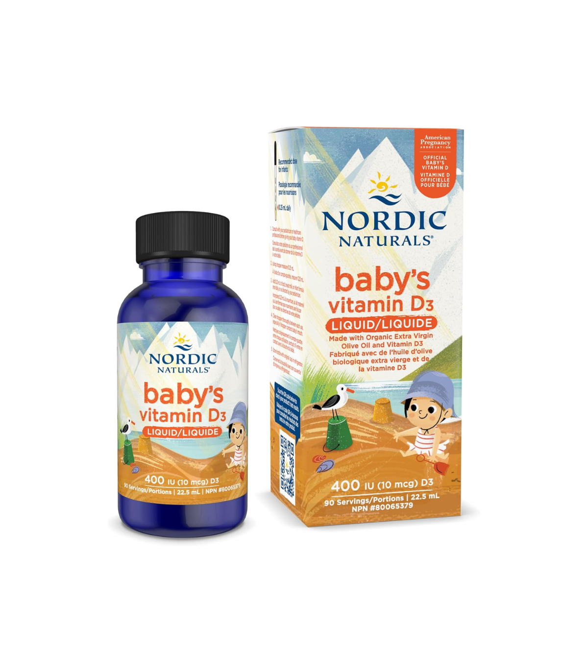 Nordic Naturals Baby D3 22.5ml | Unbeatable Prices, Daily Deals | VITASHOP