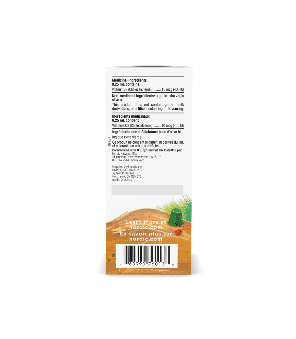 Nordic Naturals Baby D3 22.5ml | Unbeatable Prices, Daily Deals | VITASHOP