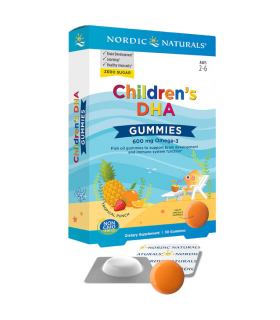 Nordic Naturals Gummies DHA pour enfants, 30s | Meilleur prix du jour, Bonnes affaires du jour | VITASHOP