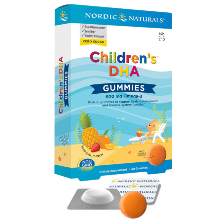 Nordic Naturals Gummies DHA pour enfants, 30s | Meilleur prix du jour, Bonnes affaires du jour | VITASHOP