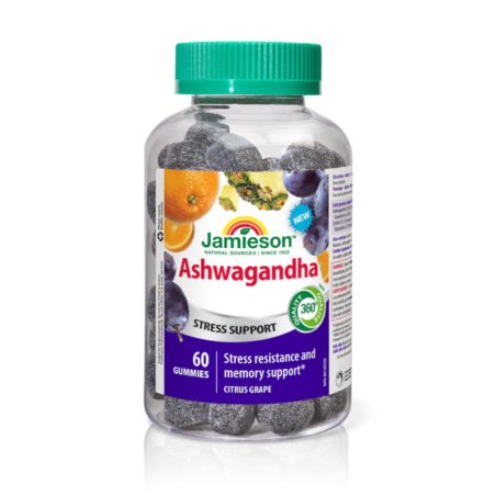 Jamieson Ashwagandha Gummies 60 Gummy | Unbeatable Prices, Daily Deals | VITASHOP