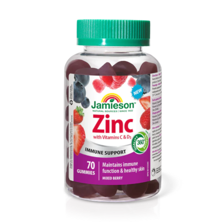 Jamieson 아연 구미 30mg 70 구미 | 매일 업데이트되는 특가 상품 | VITASHOP