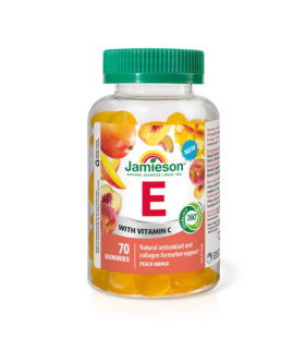 Jamieson 维生素 E 200IU Gummy 70 Gummy | 每日最低价，每日特价 | VITASHOP