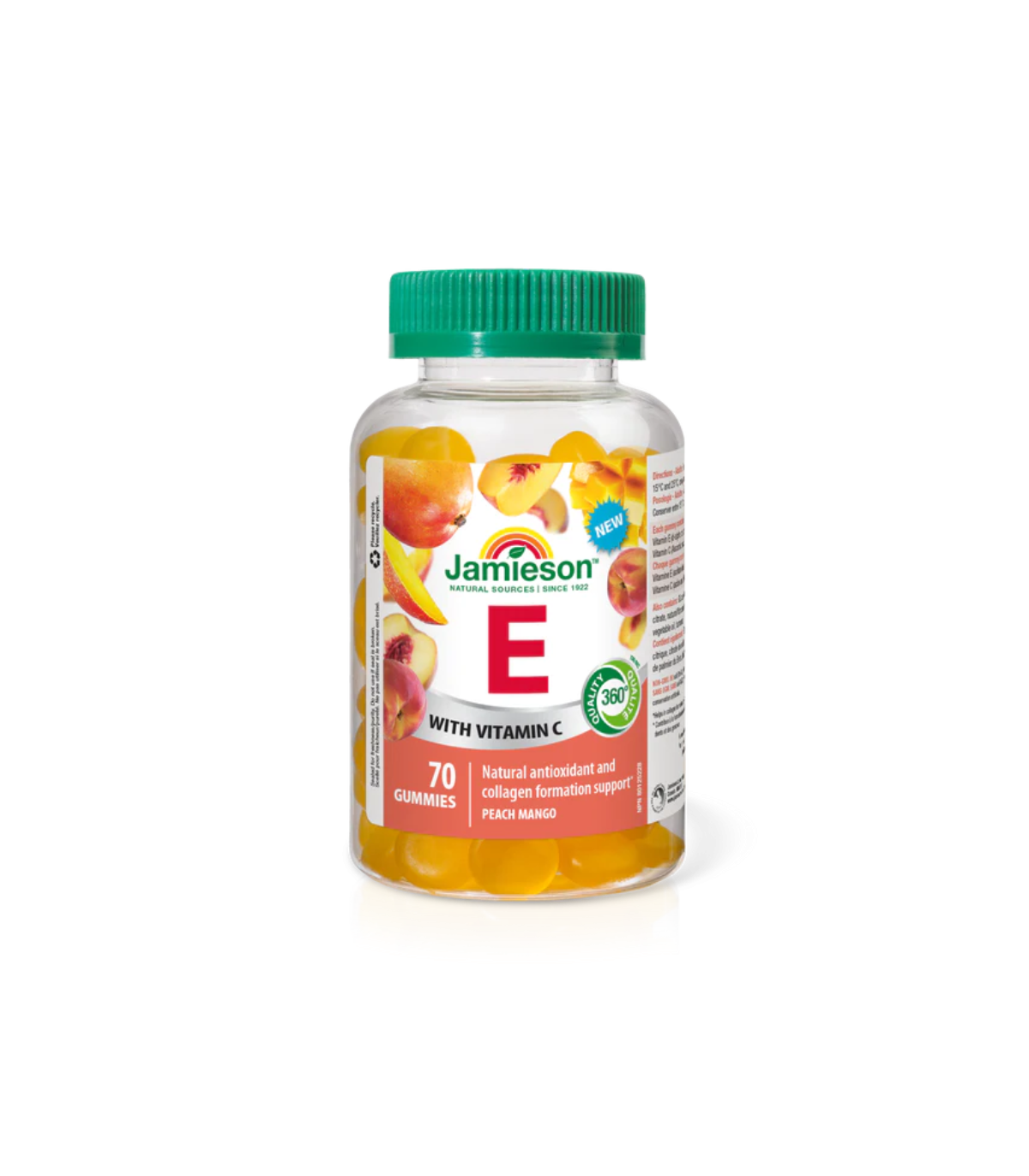 Jamieson 维生素 E 200IU Gummy 70 Gummy | 每日最低价，每日特价 | VITASHOP