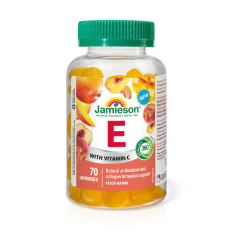 Jamieson Vitamin E 200IU Gummy 70 Gummy | Unbeatable Prices, Daily Deals | VITASHOP