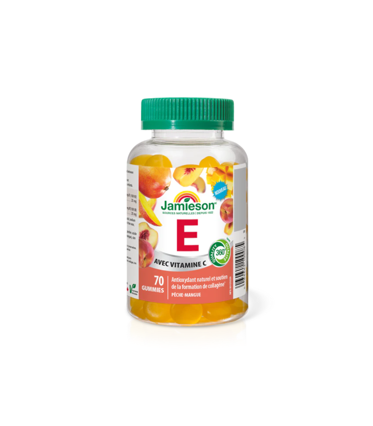 Jamieson Vitamine E 200IU Gummy 70 Gummy | Meilleur prix du jour, Bonnes affaires du jour | VITASHOP