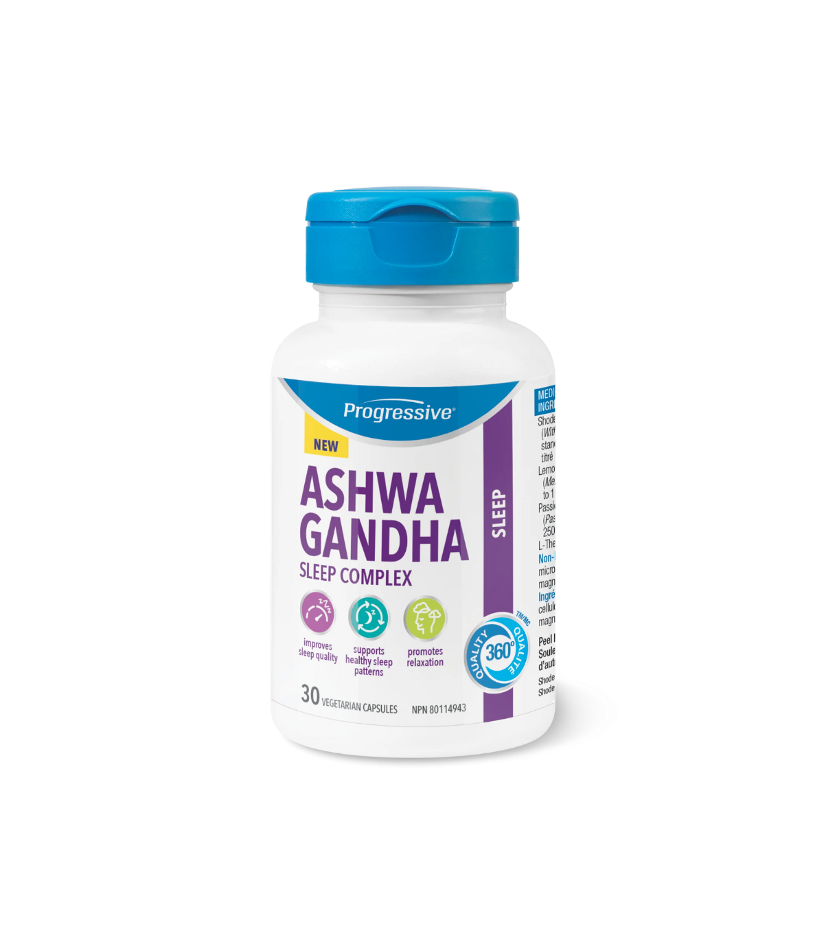 Progressive Nutritionals Ashwagandha Sleep Complex 30 Capsules | Unbeatable Prices, Daily Deals | VITASHOP