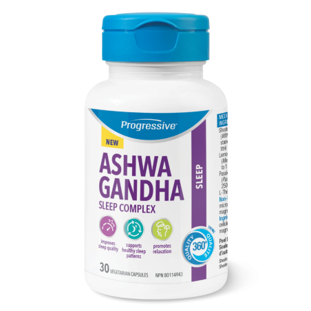 Progressive Nutritionals Ashwagandha Sleep Complex 30 Capsules | Unbeatable Prices, Daily Deals | VITASHOP