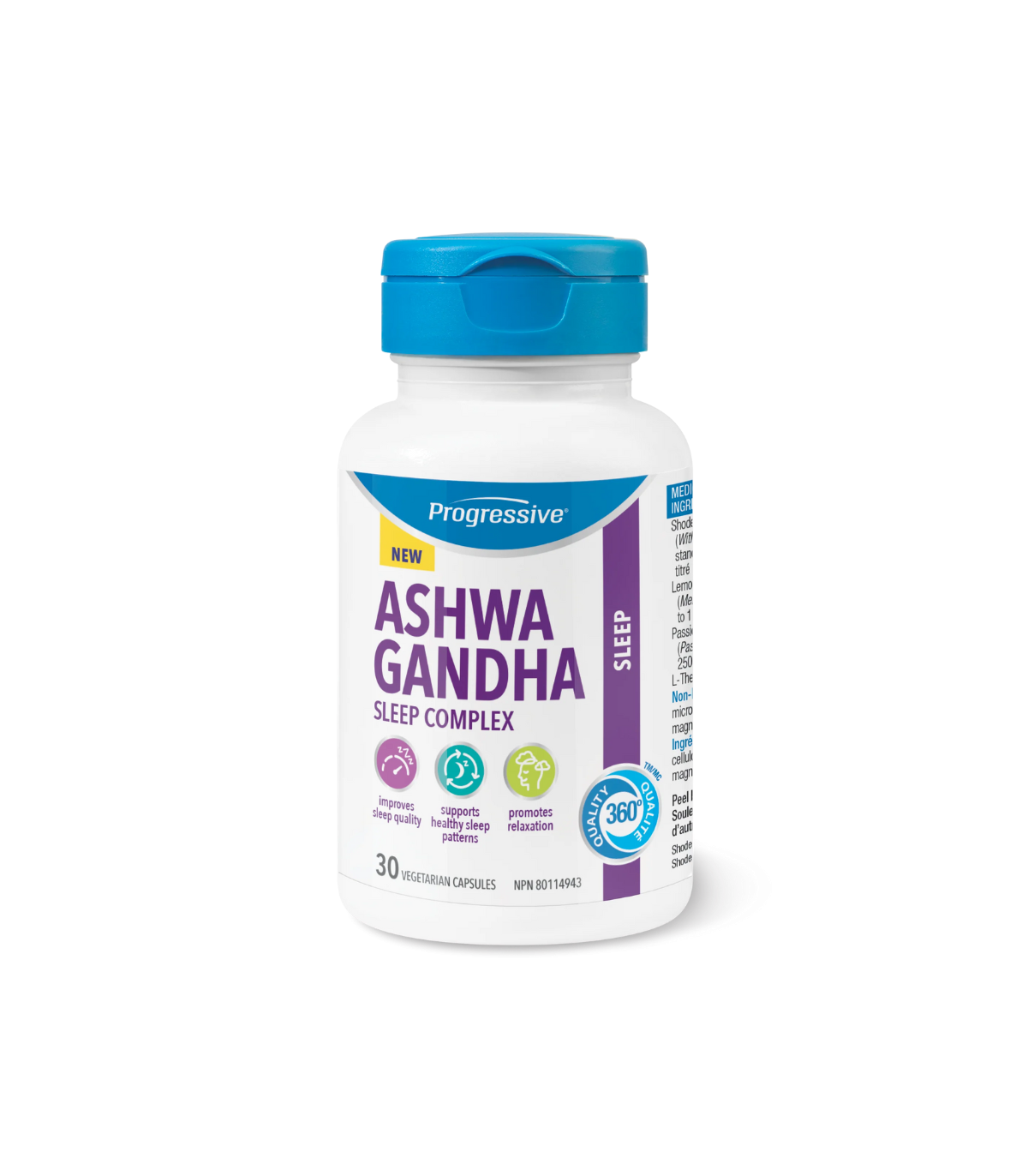 Progressive Nutritionals Ashwagandha Sleep Complex 30 Capsules | Unbeatable Prices, Daily Deals | VITASHOP
