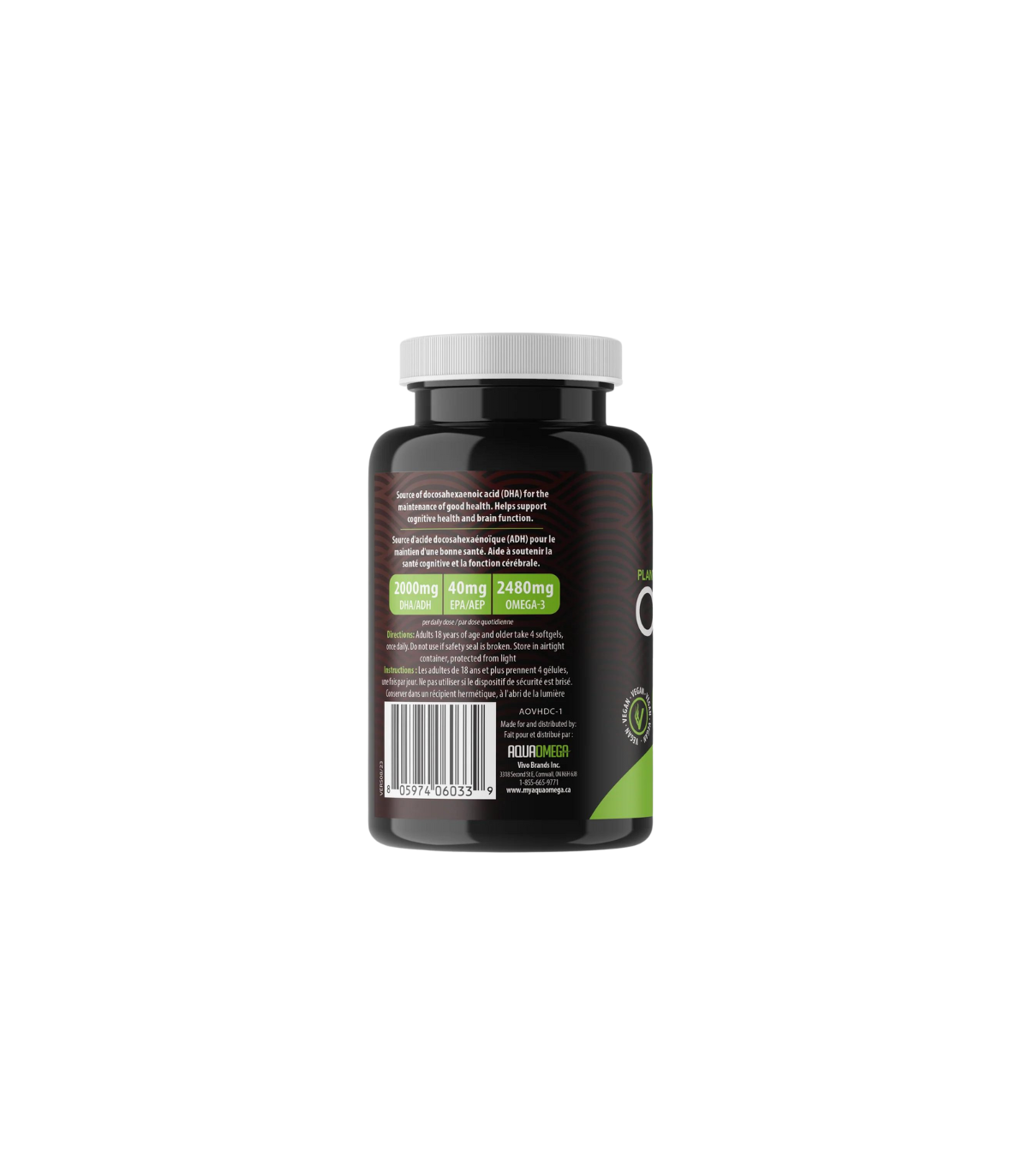 AQUAOMEGA AQUA OMEGA VEGAN 240 softgels | Unbeatable Prices, Daily Deals | VITASHOP