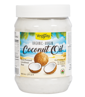 VitaDay Organic Virgin Coconut Oil 800 ml | Unbeatable Prices, Daily Deals | VITASHOP