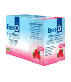 Ener-D sucre boîte de framboise gratuite de 24