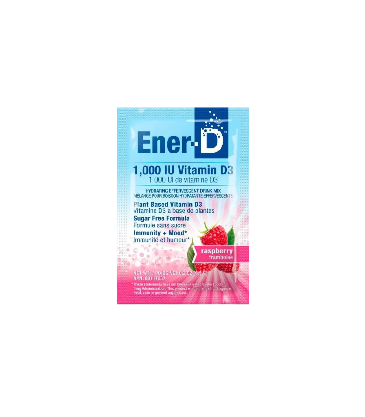 Ener-D McG Free Raspberry Box 24