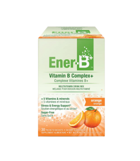 Ener B+ 多种维生素混合饮料 橙色 30 盒装
