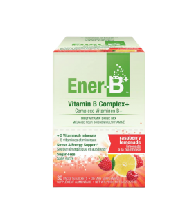 EnerB+ Boîte de limonade de framboises de 30