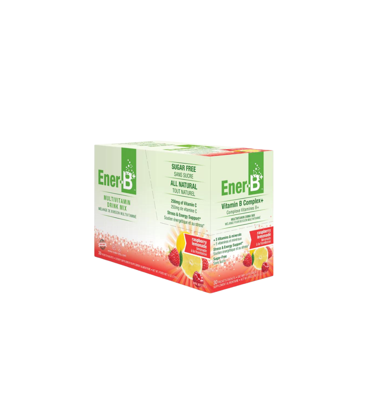 Ener-C EnerB+ 라즈베리 레모네이드 30개입 상자 | 매일 업데이트되는 특가 상품 | VITASHOP