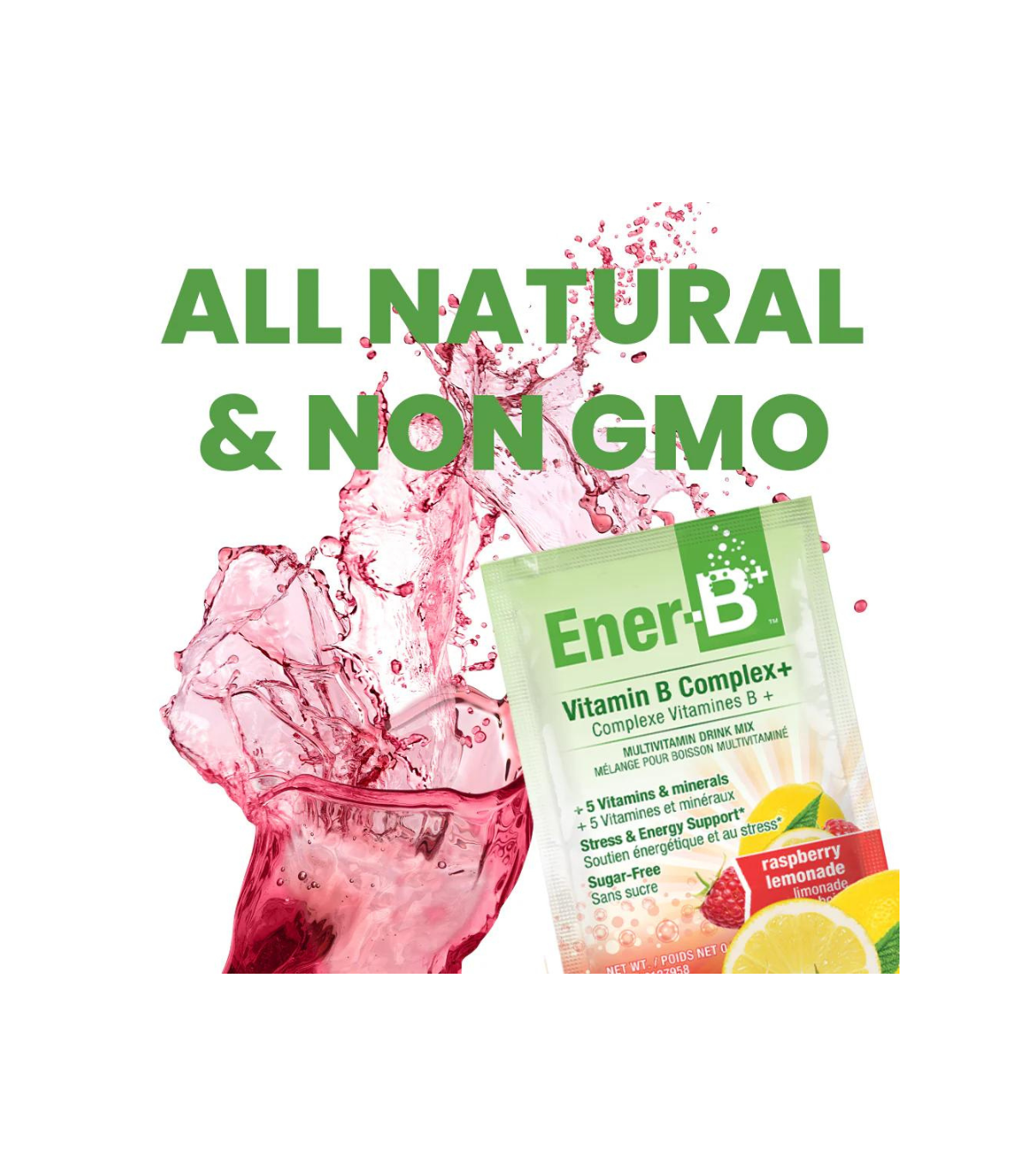 Ener-C EnerB+ Raspberry Lemonade box of 30 | Unbeatable Prices, Daily Deals | VITASHOP