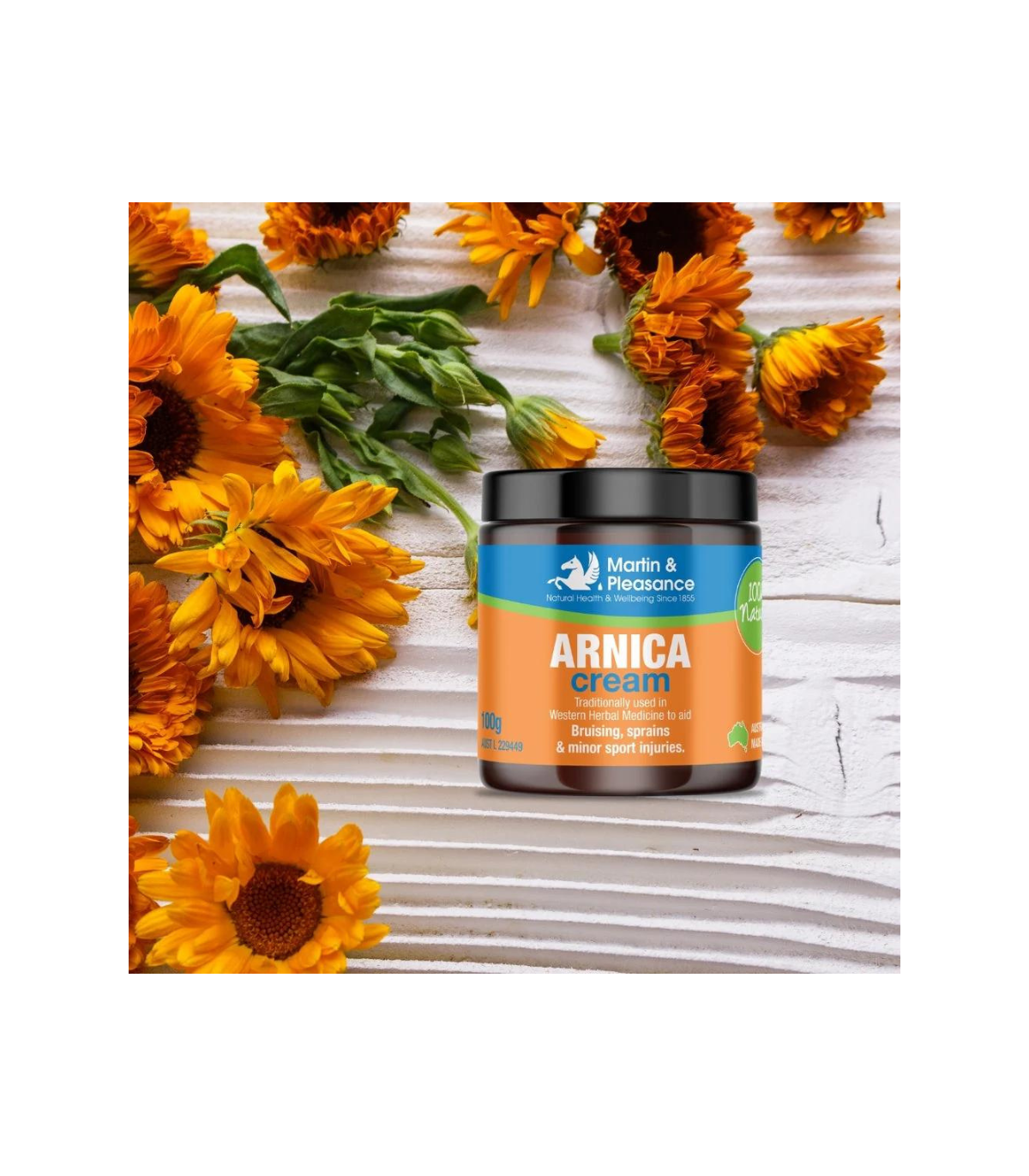 Schuessler Sels de tissus Arnica Crème Herbale Naturelle 100g