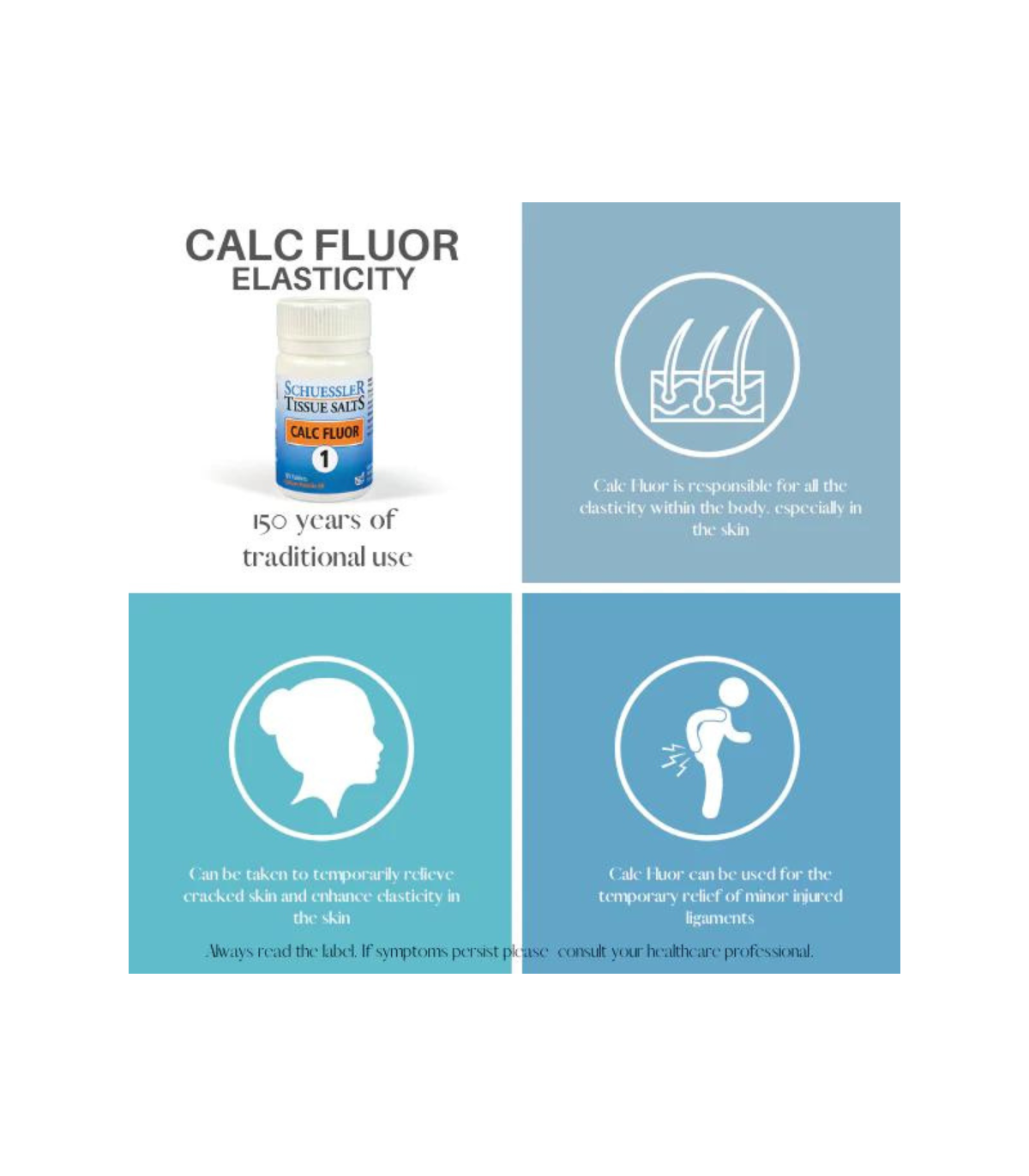 Schuessler Tissue salts CALC FLUOR 125정 | 매일 업데이트되는 특가 상품 | VITASHOP